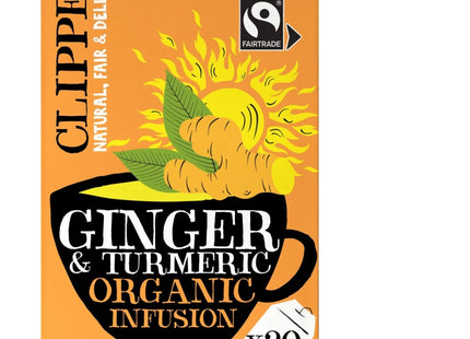 Clipper Ginger turmeric organic infusion