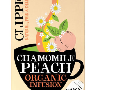 Clipper Chamomile peach organic infusion
