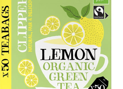 Clipper Lemon organic green tea