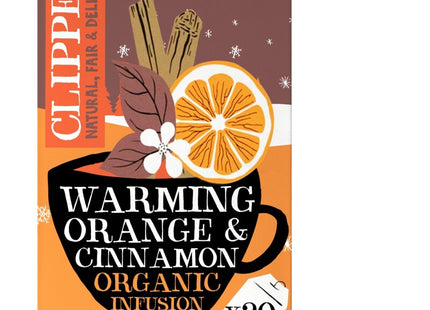Clipper Warming orange cinnamon organic infusion