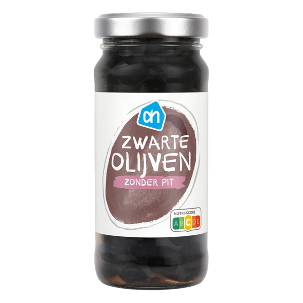 Zwarte olijven zonder pit