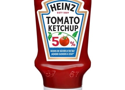 Heinz Tomaten ketchup 50% minder suikers&zout