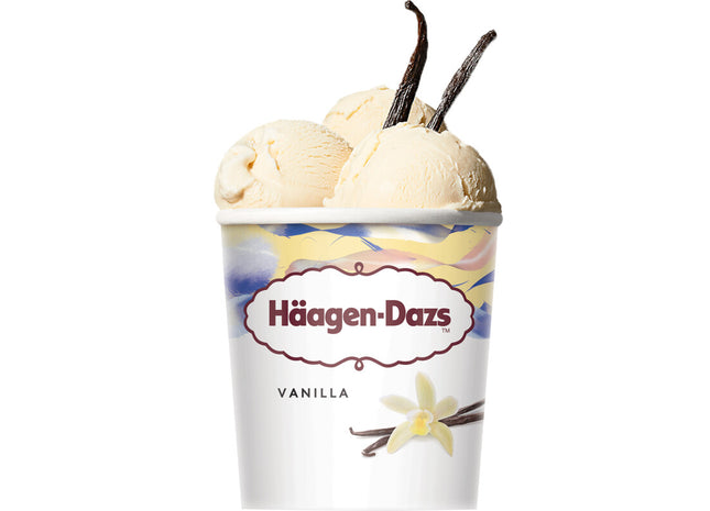 Häagen-Dazs Vanilla ijs