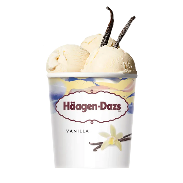 Häagen-Dazs Vanilla ijs