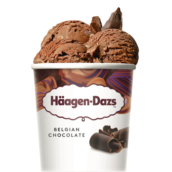 Häagen-Dazs Belgian chocolate ijs