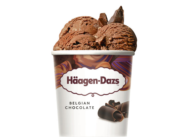 Häagen-Dazs Belgian chocolate ijs