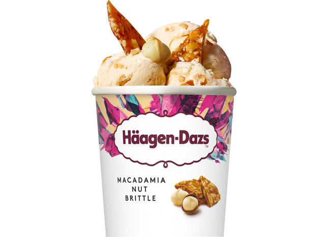 Häagen-Dazs Macadamia nut brittle ijs