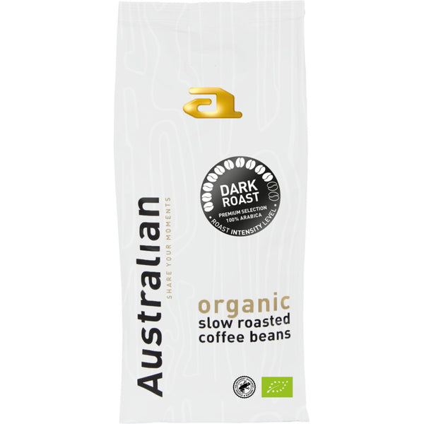 Australische Bio-Dunkelröstung Kaffeebohnen