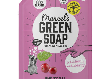 Marcel's Green Soap Wasmiddel patchouli & cranberry refill