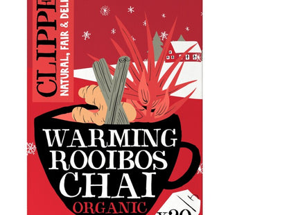 Clipper Warming rooibos chai organic infusion