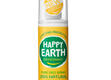 Happy Earth Deodorant Spray Jasmine Ho Wood