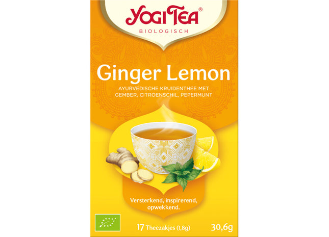 Yogi Tea Ginger lemon