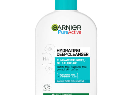 Garnier Pureactive moisturizing facial cleanser