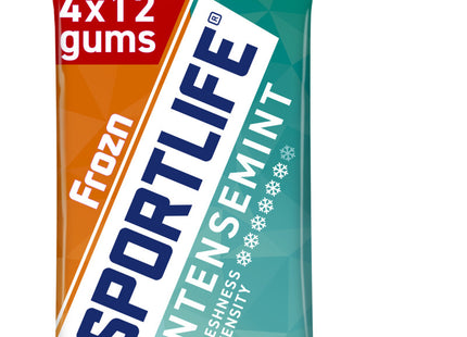 Sportlife Frozn intensemint sugar free gums 4-pack