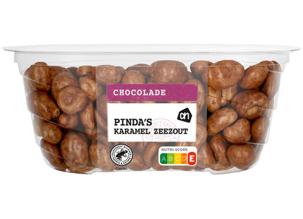 Chocolade pinda's karamel zeezout
