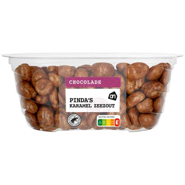 Chocolade pinda's karamel zeezout