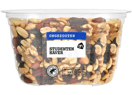 Unsalted student oats