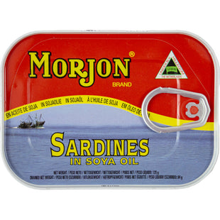 Morjon Sardines in soja olie