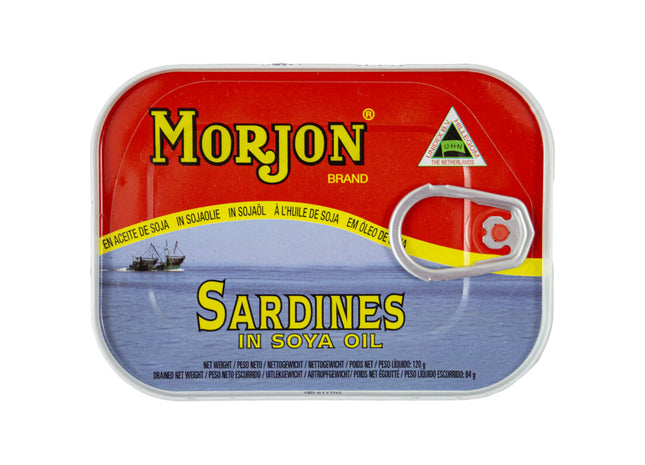 Morjon Sardines in soja olie