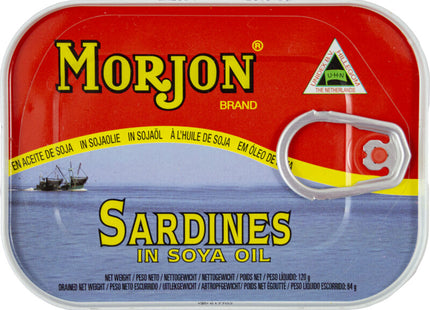 Morjon Sardines in soja olie