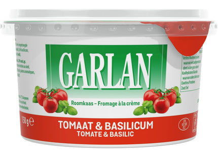 Garlan Roomkaas tomaat & basilicum