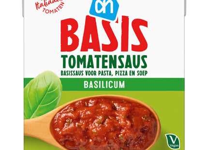 Basis tomatensaus basilicum
