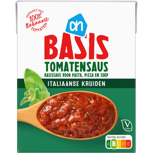 Basis tomatensaus Italiaanse kruiden