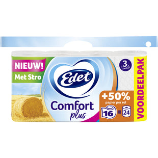Edet Comfort plus toiletpapier stro voordeel  Dutchshopper