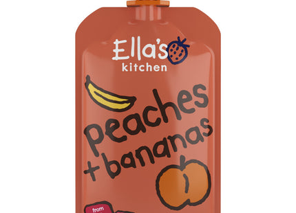 Ella's kitchen Peaches + bananas 4m+