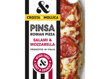 Crosta &amp; Mollica Pinsa salami &amp; mozzarella