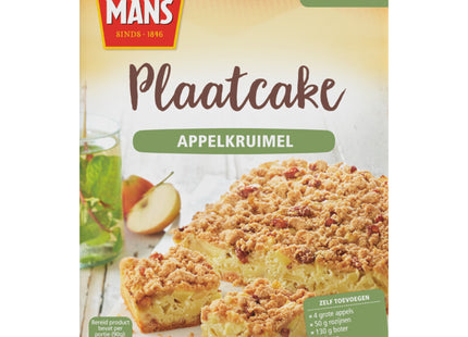 Koopmans Plaatcake apple crumb