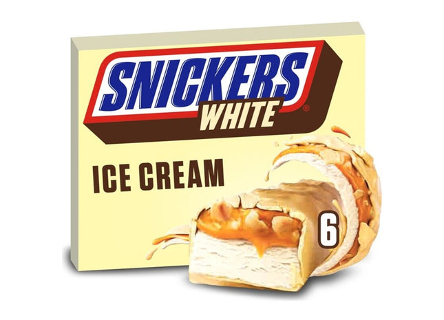 Snickers White ijsrepen