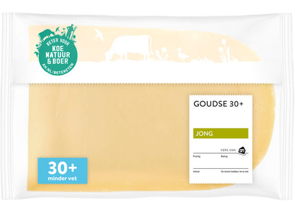 Gouda young 30+ slices