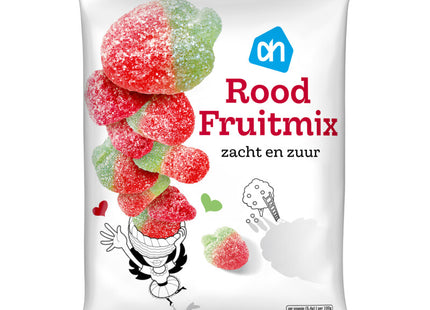 Red fruit mix soft and sour