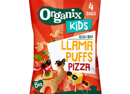 Organix Kids llama puffs pizza