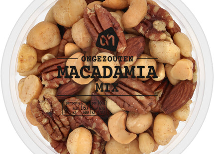 Unsalted macadamia mix