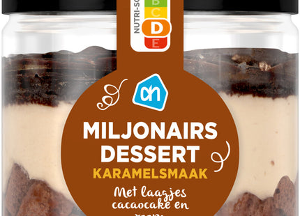 Millionaires dessert caramel flavor