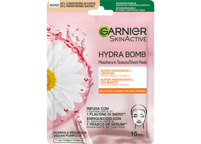 Garnier Skinactive Hydra-Kamillen-Gewebemaske