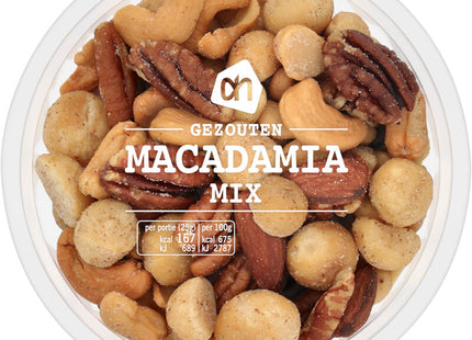 Salted macadamia mix