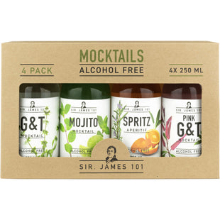 Sir. James 101 Mocktails alcohol free 4-pack