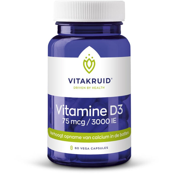 Vitakruid Vitamine D3 75 mcg / 3000 IE