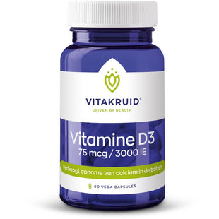 Vitakruid Vitamine D3 75 mcg / 3000 IE