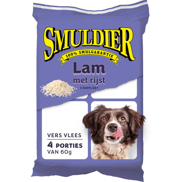 Smuldier Lam met rijst