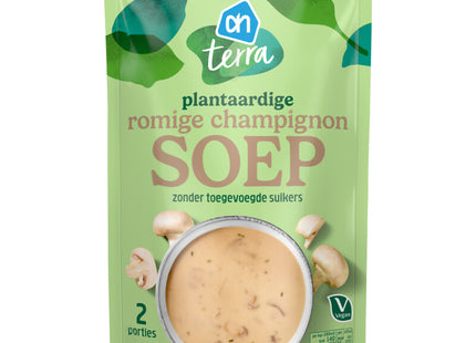 Terra Plantaardige romige champignonsoep