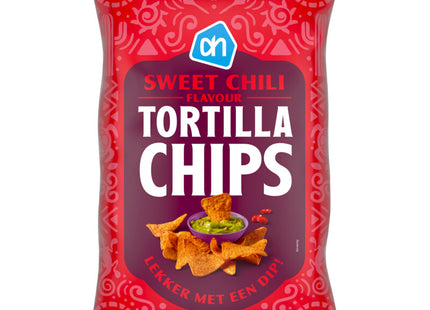 Knapperige tortilla chips sweet chili