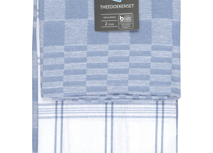 Tea towels blue