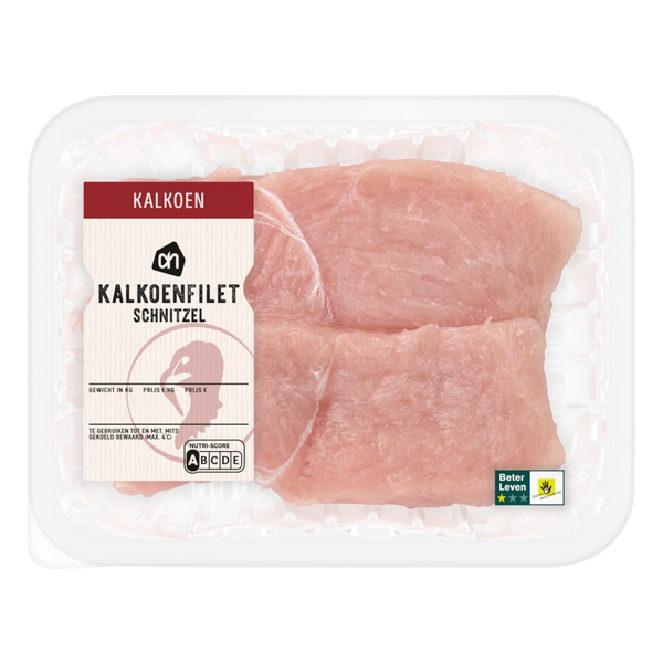 Turkey fillet schnitzel