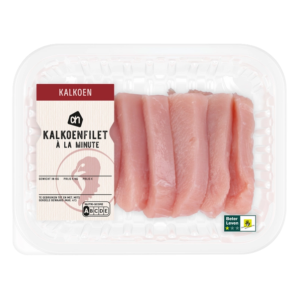 Putenfilet à la minute