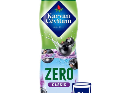 Karvan Cévitam Zero cassis siroop