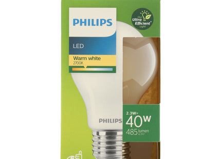 Philips Led fil standaard E27 40W mat